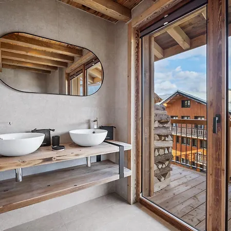 Lumineux Chic En Centre Pour 11 Pers. A Village - Fr-1-562-83 Courchevel